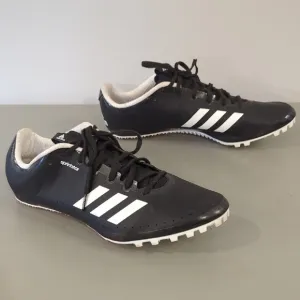 adidas Sprintstar Spikes Core CP9697 Black Mens size 11.5 Running Sprint Shoes