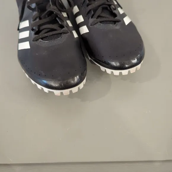 adidas Sprintstar Spikes Core CP9697 Black Mens size 11.5 Running Sprint Shoes