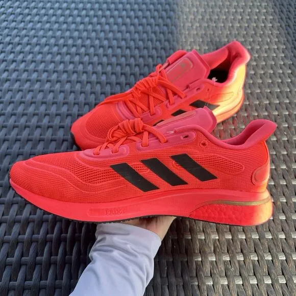 Adidas Supernova Signal Pink Women's Athletic Shoes FW0704 Size 10.5