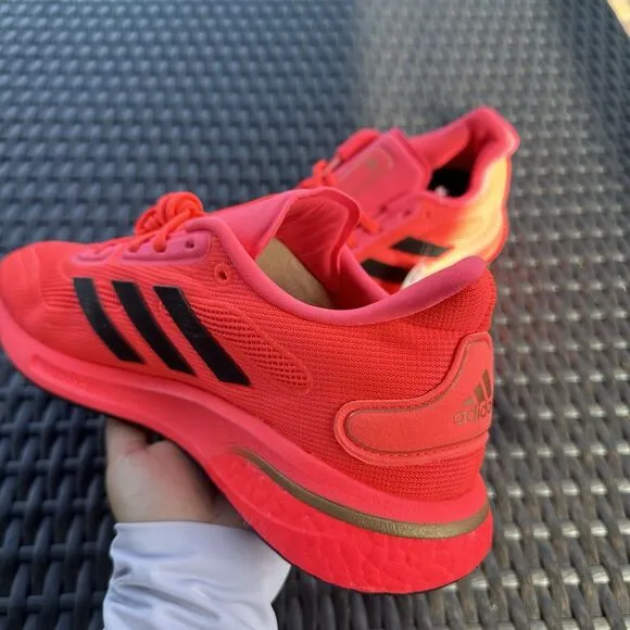 Adidas Supernova Signal Pink Women's Athletic Shoes FW0704 Size 10.5