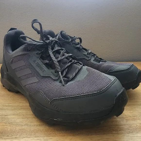 adidas TERREX AX4 Primegreen Grey Black Hiking Shoes GY8321 Mens 11