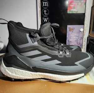 Adidas Terrex Free Hiker 2 GTX Hiking Shoes Black/Grey  Men's Size 12.5 NEW