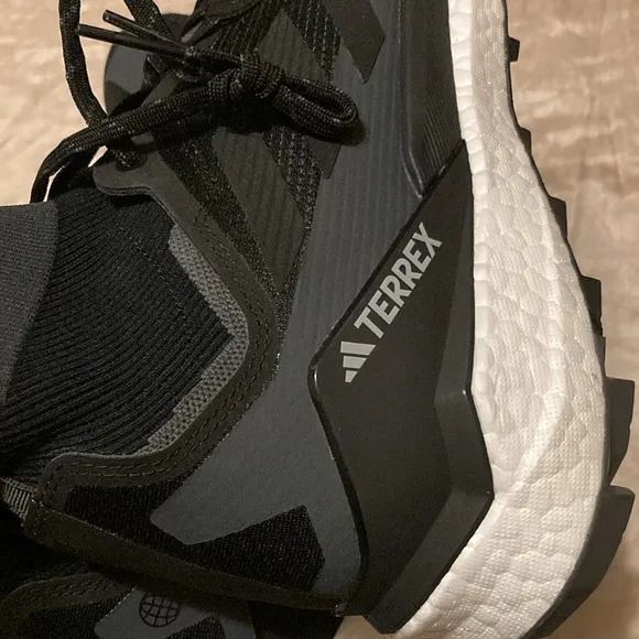 Adidas Terrex Free Hiker 2 Hiking Shoes Carbon Black White