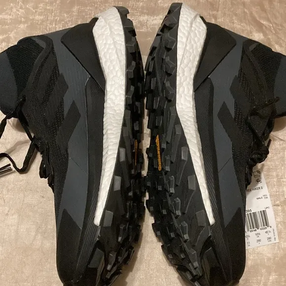 Adidas Terrex Free Hiker 2 Hiking Shoes Carbon Black White
