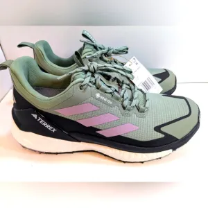 adidas Terrex Free Hiker 2.0 GORE-TEX Silver Green IE5100 Women's Size 8.5
