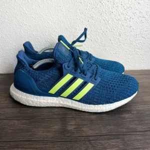 Adidas Ultraboost 4.0 Legend Marine Blue Running Shoes Mens Size 8 F35234
