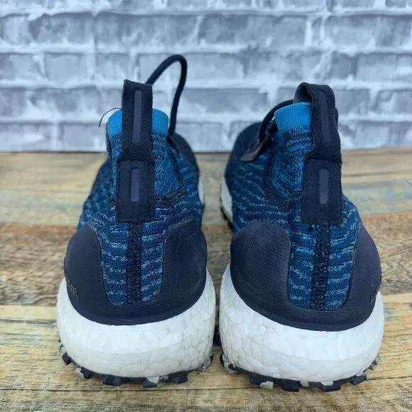 Adidas Ultraboost ATR Legend Marine Running Shoes B37698 Mens Size 9.5