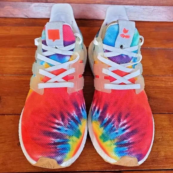 Adidas‎ Ultraboost Shoes Men 7.5 Women 9 Nice KicksxConsortium Woodstock Tie Dye