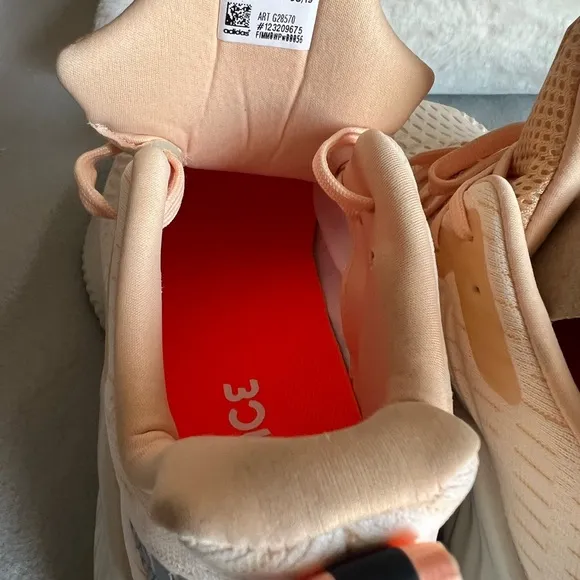 adidas Women’s Athletic Shoes in Cream and Orange