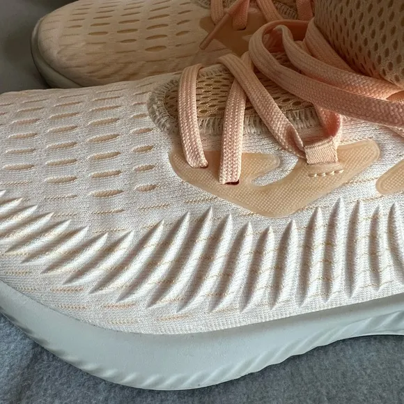 adidas Women’s Athletic Shoes in Cream and Orange