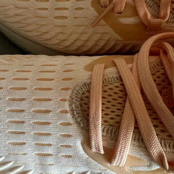 adidas Women’s Athletic Shoes in Cream and Orange