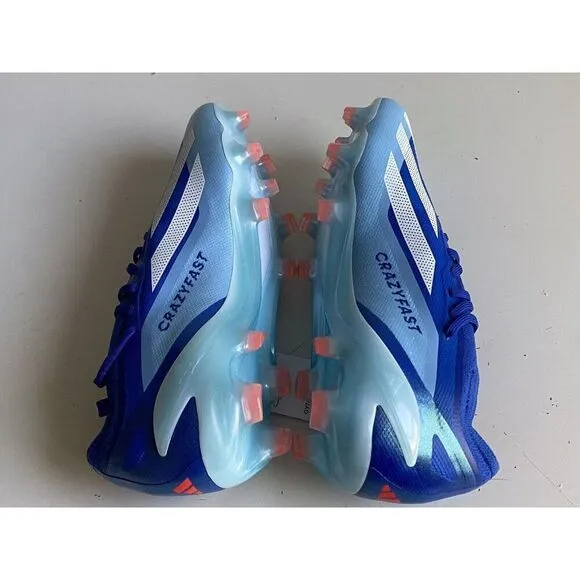 adidas X CRAZYFAST.1 FG Marine Rush Pack Soccer Cleats GY7416 Men 7.5 Women 8.5