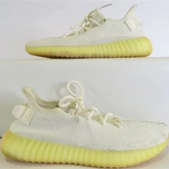 Adidas Yeezy White Men's Sneakers - Size 8