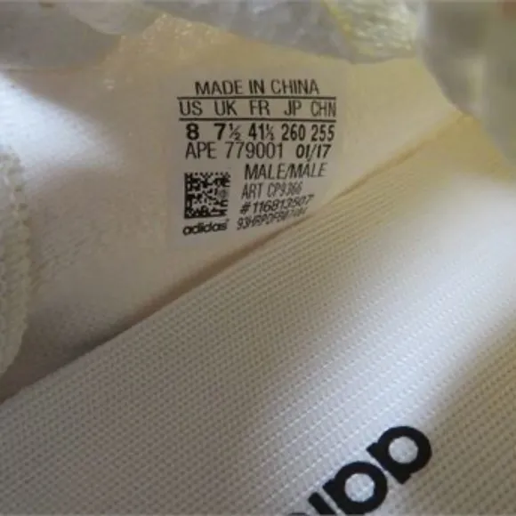 Adidas Yeezy White Men's Sneakers - Size 8