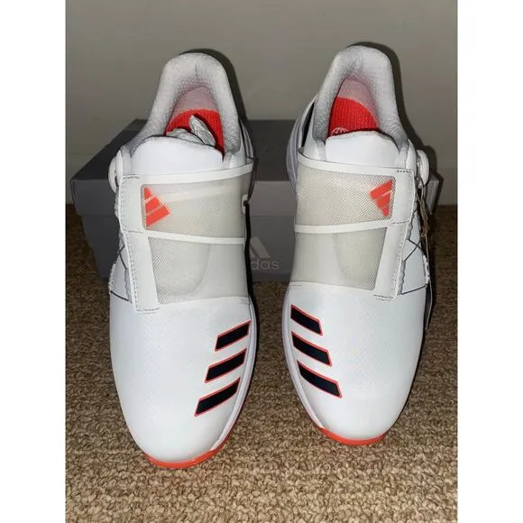 Adidas ZG23 BOA LightStrike White Black Solar Golf Shoes Mens