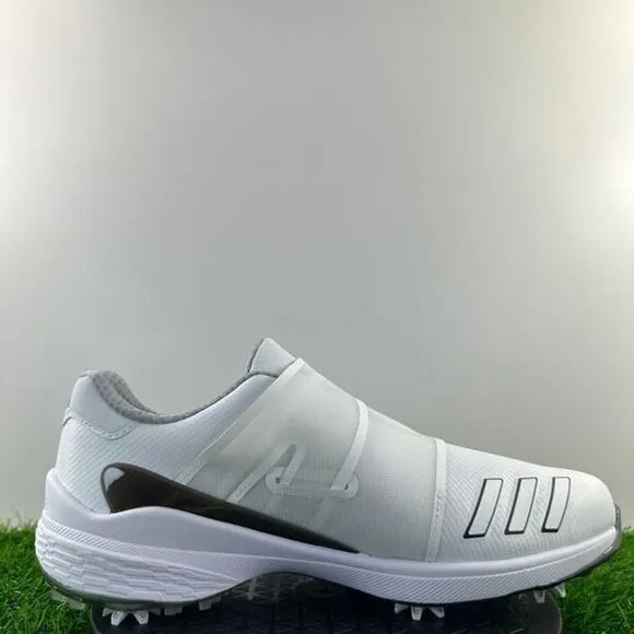 Adidas ZG23 BOA Men Size 11.5 White Waterproof Golf Spikes Shoes GY9713 NEW