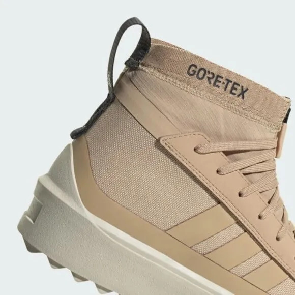 Adidas ZNSORED High GORE-TEX Mens Waterproof Shoes Tan IE9407 NEW Multi Sz