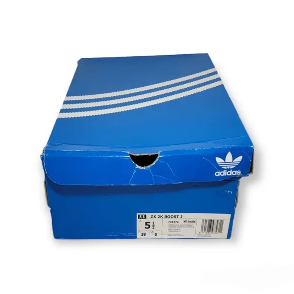 ADIDAS ZX 2K BOOST UNISEX KIDS SHOES, FX8774, (New in Box)