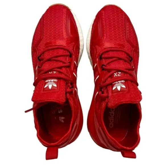 Adidas ZX 2K Red Men's 7 Sneaker Athletic Shoe 2021 New Without Box
