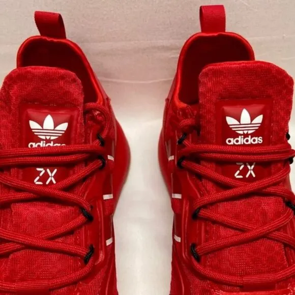 Adidas ZX 2K Red Men's 7 Sneaker Athletic Shoe 2021 New Without Box