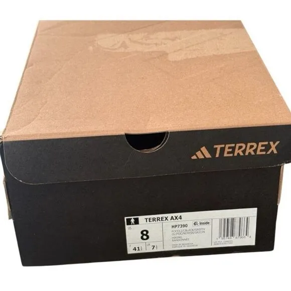 Adidas Terrex AX4 Men's Green Hiking Shoes Size 8