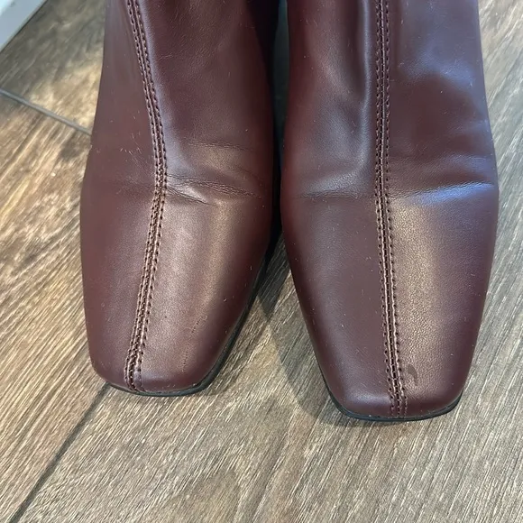 Aerosoles Micah Women's High Heel Riding Boots Wine, Size: 7.5