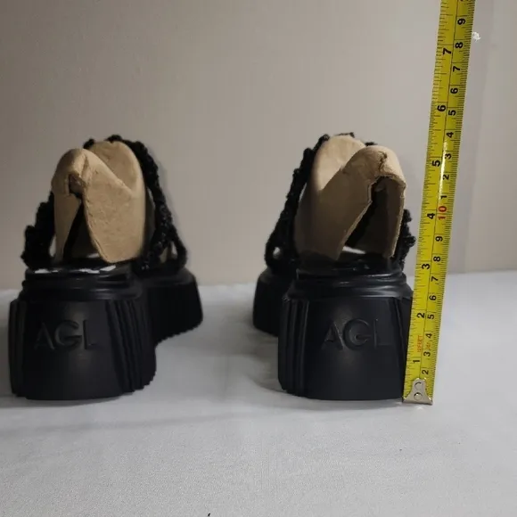 AGL BRAND NEW Stylish Black  Women's Platform Shoes