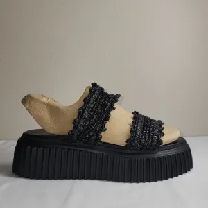 AGL BRAND NEW Stylish Black  Women's Platform Shoes