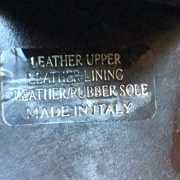 AGL Leather boots, fits like 7.5/8, made in Italy