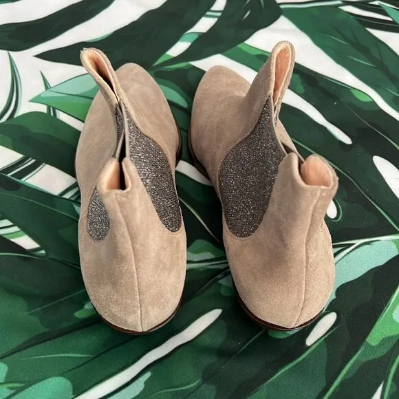 AGL gray suede ankle boots
