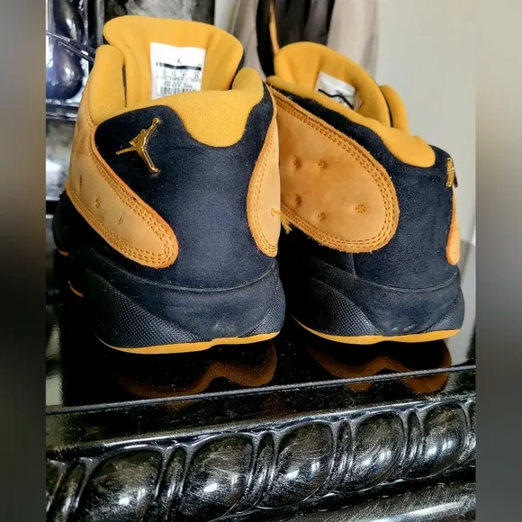 Air Jordan XIII 13 Chutney Men's Sneakers Black/Tan/Gold Leather US 11