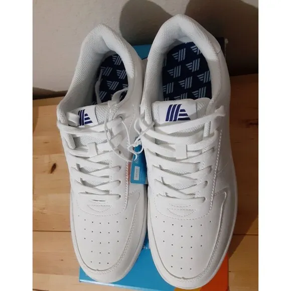 ALDi Gear 2024 Spring Men's White Sneakers Shoe Size 10 Aldi Gear Logo Hot