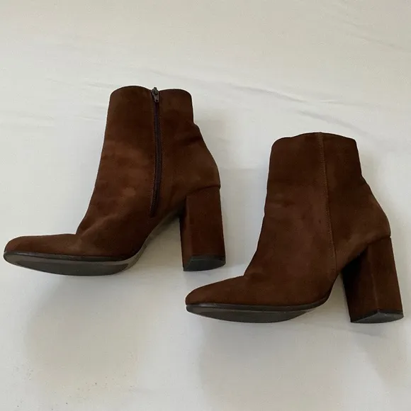 ALDO Brown Ankle Boots Booties Size 9