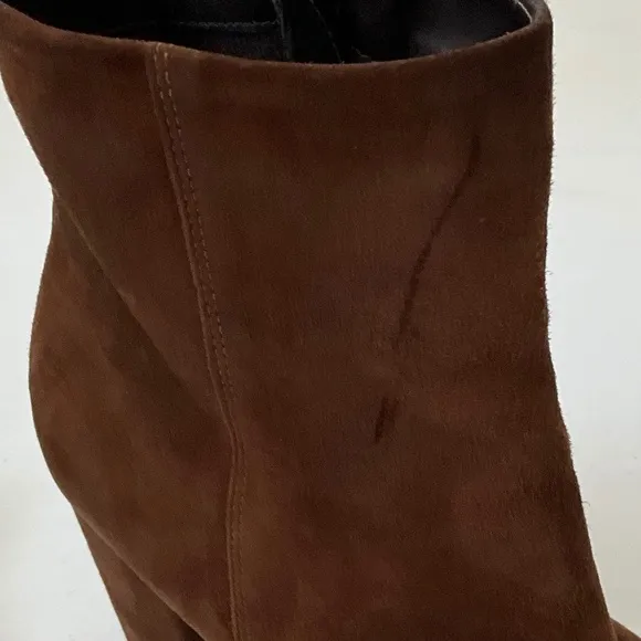 ALDO Brown Ankle Boots Booties Size 9