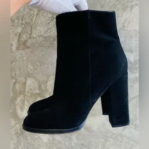 Alexander Wang Iselin ankle boots black suede 39