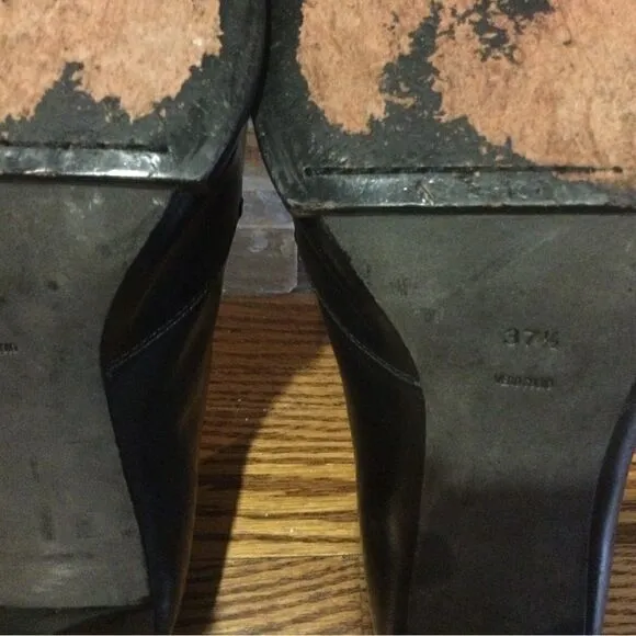 ALEXANDER WANG Leather Ankle Boots