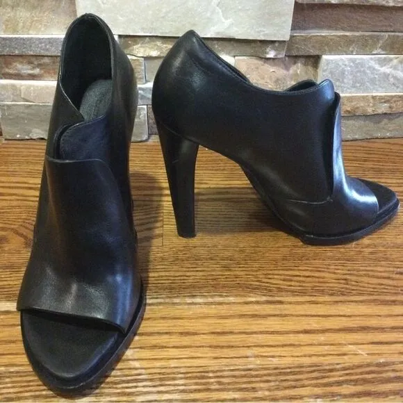 ALEXANDER WANG Leather Ankle Boots