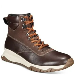 Alfani Men's Reggie Tan Leather Alpine Boot 8 M