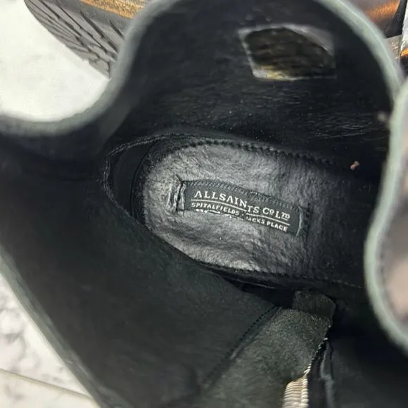 All Saints Jules Biker Boots 38