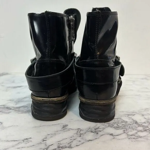 All Saints Jules Biker Boots 38