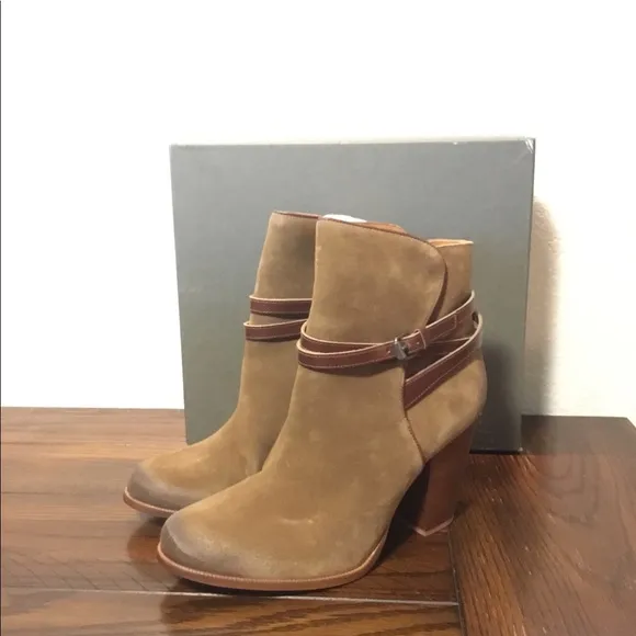 All Saints Straps Eliko Leather Boots Size 41 US/10 NIBox