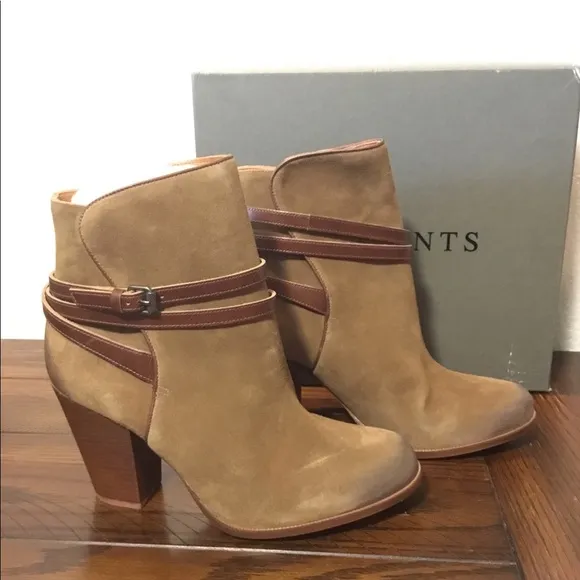 All Saints Straps Eliko Leather Boots Size 41 US/10 NIBox