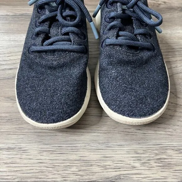 Allbirds Mizzle Waterproof Sneakers Shoes Navy Blue sz 6