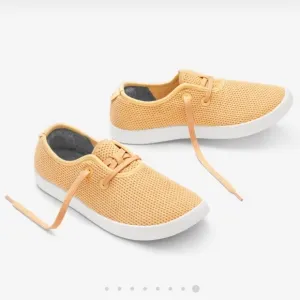 Allbirds Orange Mesh Sustainable Sol Tree Skipper Boat Shoes Size 9 Women’s