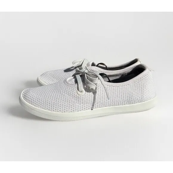 Allbirds Tree Skippers Womens Size 8 White Comfort Shoes Sneaker Lace Up Mesh