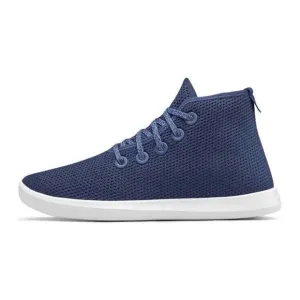 Allbirds Tree Toppers High Top Sneakers Shoes Marine White Sole sz 6