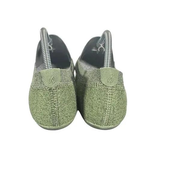 Allbirds Women's Ballet Flats Thunder Green Size 7.5, Merino Wool Comfortable