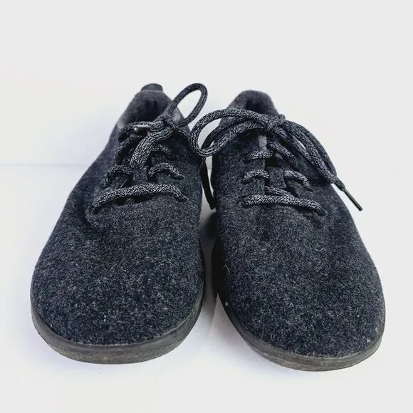 Allbirds Women's Wool Runner Mizzles 0120 NV1 Natural Black Sneaker, Sz 9