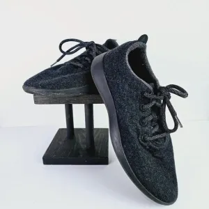 Allbirds Women's Wool Runner Mizzles 0120 NV1 Natural Black Sneaker, Sz 9