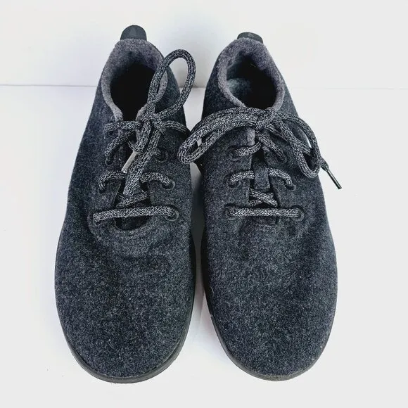 Allbirds Women's Wool Runner Mizzles 0120 NV1 Natural Black Sneaker, Sz 9
